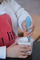 Sztućce dla dzieci ze stali nierdzewnej Airy Green Beaba 913461