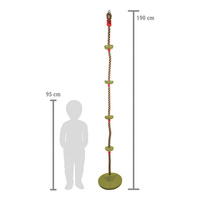 Lina do wspinaczki z huśtawką 2w1 11878-Small Foot, zabawy w plenerze 
