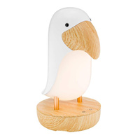 Lampka nocna z głośnikiem biała Maskonur Rabbit & Friends 520053