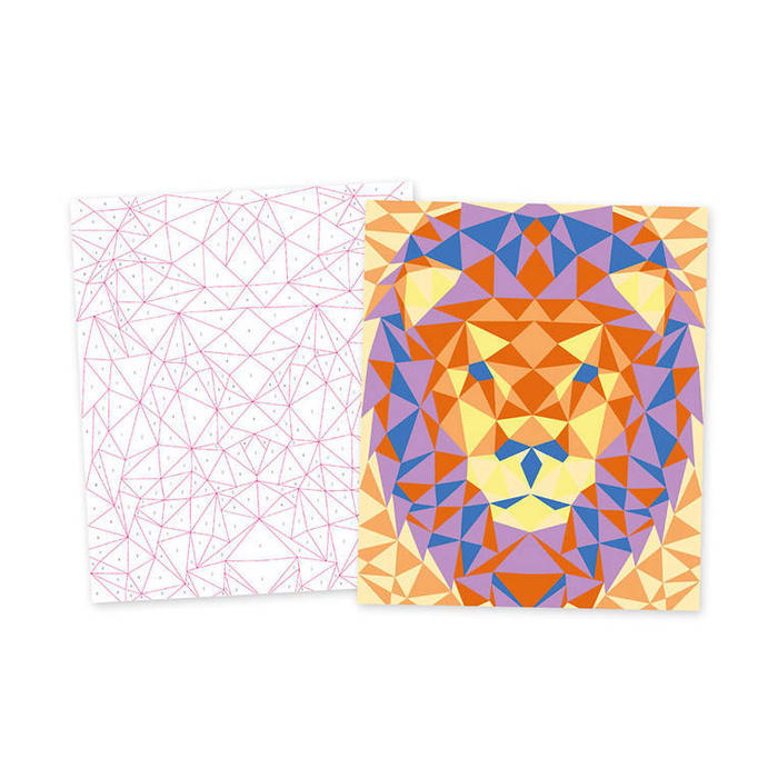 Zestaw kreatywny dla artystów Piasek Zwierzęta z sawanny Misterix J07978 Janod