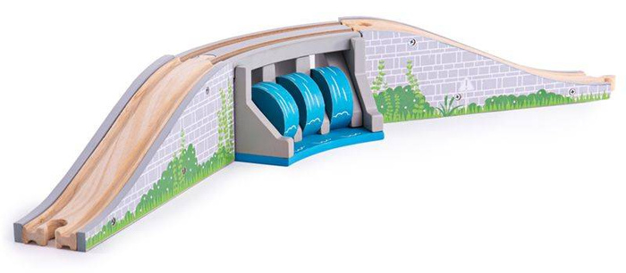 Drewniany most nad wodospadem BJT279-Bigjigs Rail kolejki dla dzieci