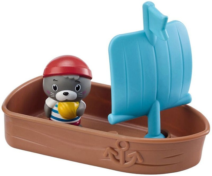 Kuter rybacki Klorofil 700502F, zabawki kąpielowe 3w1