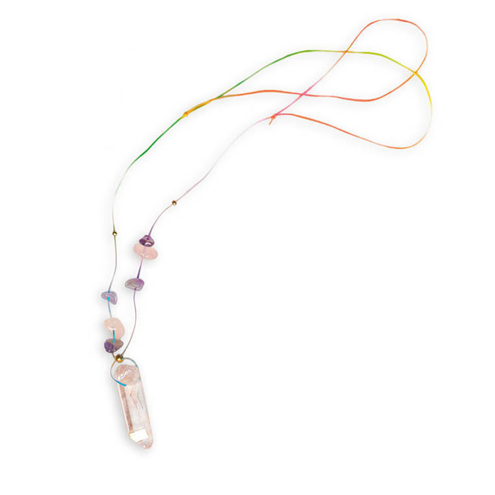 Zestaw kreatywny do tworzenia biżuterii z kamieniami przynoszącymi szczęście Janod J07938