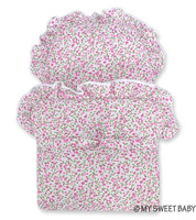 Wiklinowy wózek Polne kwiaty 71699533-My Sweet Baby, zabawki dla dziewczynek