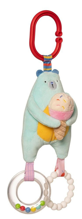 Zawieszka do wózka Niedźwiedź Cherry Blossom 159730-Manhattan Toy, zabawki dla niemowląt