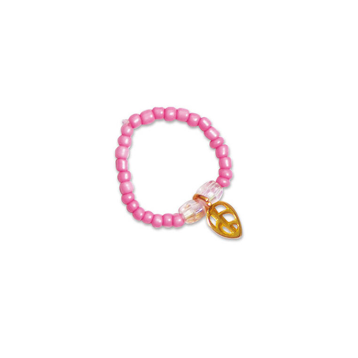 Zestaw kreatywny do tworzenia biżuterii Pierścionki z koralików J09125 Janod