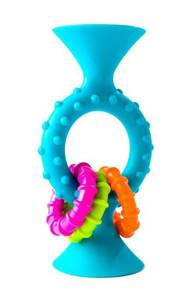 PipSquigz przyssawka z grzechotką Bobo Loops FA166-1 Fat Brain Toys, grzechotki
