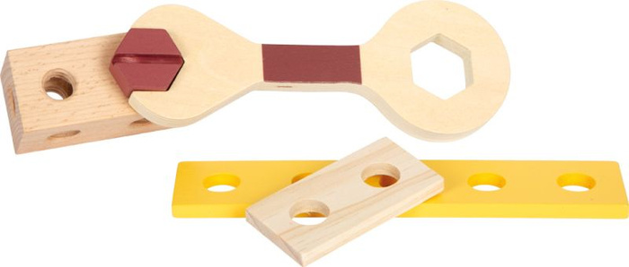 Plecak narzędziowy Warsztat dla dzieci Small Foot 12603 Drewniane zabawki dla dzieci