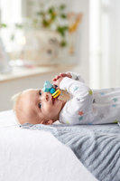 Drewniana grzechotka Rybka Nela HB305582-Haba, zabawki dla niemowląt