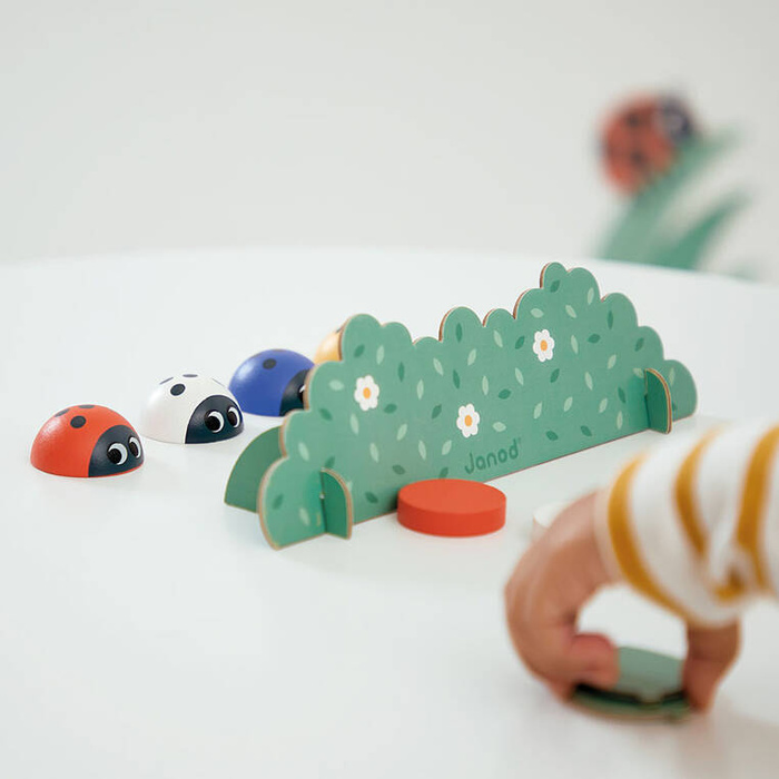 Drewniana gra pamięciowa memory Biedronki J05079 Janod