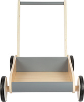 Chodzik dla dziecka wózek drewniany Grey Small Foot 12550 pchacz dla najmłodszych