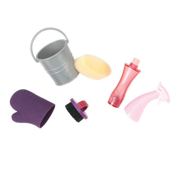 Konik dla lalek Źrebak Palomino Foal z akcesoriami Our Generation BD38012Z