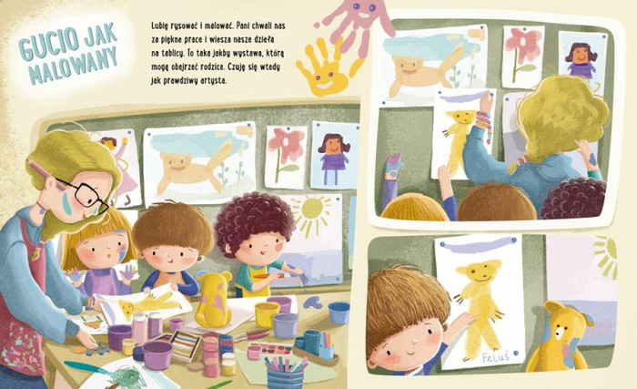 Feluś i Gucio idą do przedszkola Nasza Księgarnia książka dla dzieci