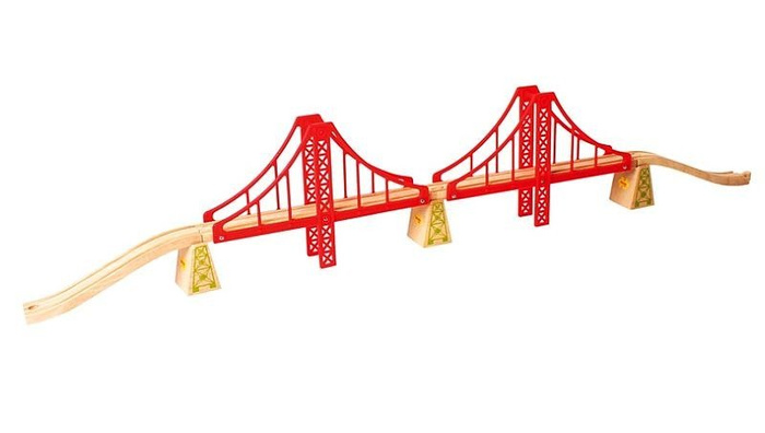 Most wiszący, ponad 1 metr długości, BJT136-Bigjigs Rail