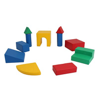 Klocki piankowe IGLU Soft Play Zamek kolorowy SET_03_01 domowy plac zabaw