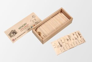 Gra, memory, "Nasze emocje", 110037-Pilch, zabawki drewniane