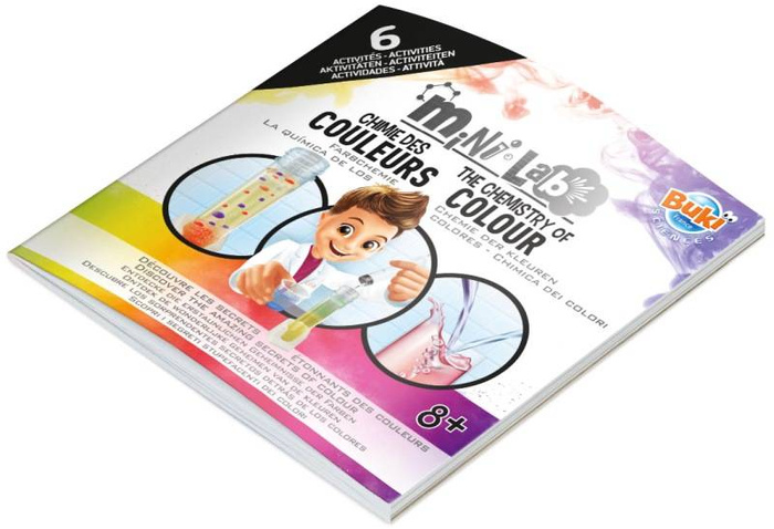 Eksperymenty dla dzieci Mini lab Chemia kolorów 3013 Buki