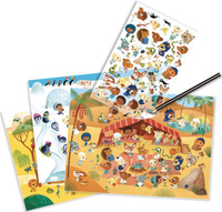 Zestaw kalkomanii Krainy Djeco DJ09560