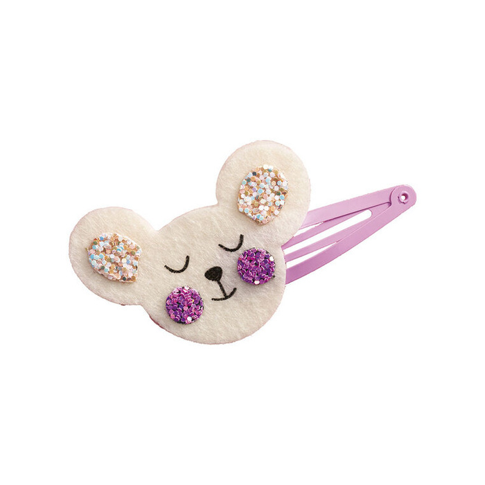 Zestaw kreatywny do tworzenia biżuterii Brokatowe spinki do włosów Ogród Janod J09179