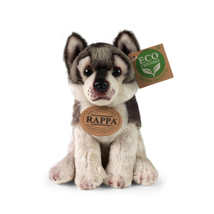 Pluszowy wilk siedzący 15 cm Rappa 126404