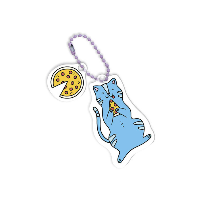 Zestaw kreatywny do tworzenia 10 ozdób z termokurczliwego plastiku Koty i psy Janod J09163