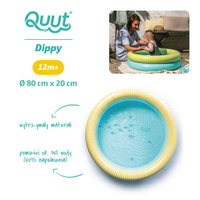 Dmuchany basen dla dzieci na plażę lub do ogrodu 80cm Dippy Banana Blue Quut 172710