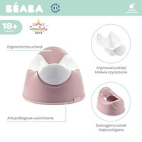 Nocnik dla dziecka Old Pink z wyjmowanym wkładem Beaba 920358