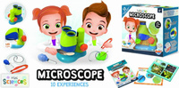 Mini MIKROSKOP 9003-Buki, nauka i zabawa dla dzieci