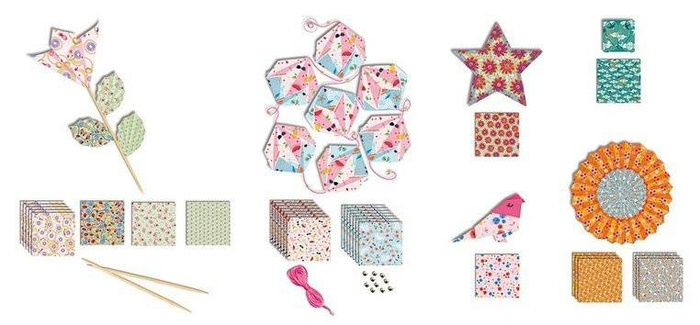 Zestaw kreatywny do tworzenia origami 7+, Janod J07887