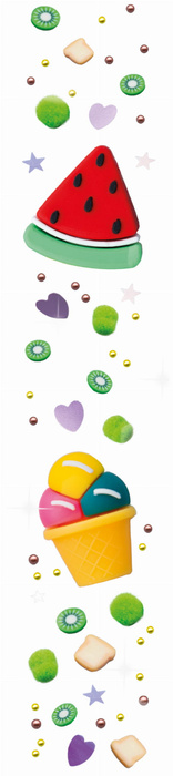 Zestaw diy dla dzieci długopisy i mazak Słodkości Buki FK010