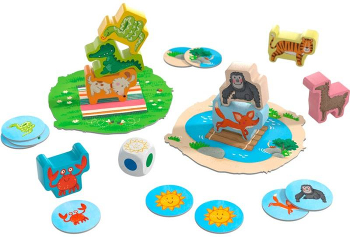 Moja pierwsza gra Zwierzak na zwierzaku HB306069-Haba, gry zręcznościowe dla dzieci