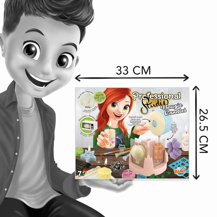 Professional Studio ŚWIECE SOJOWE 5420-Buki, zestaw kreatywny dla dzieci