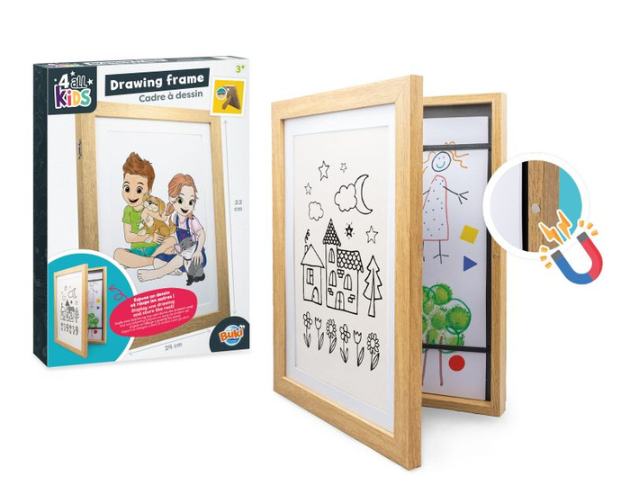 Ramka na rysunki dziecka 50 rysunków A4 Buki FK013