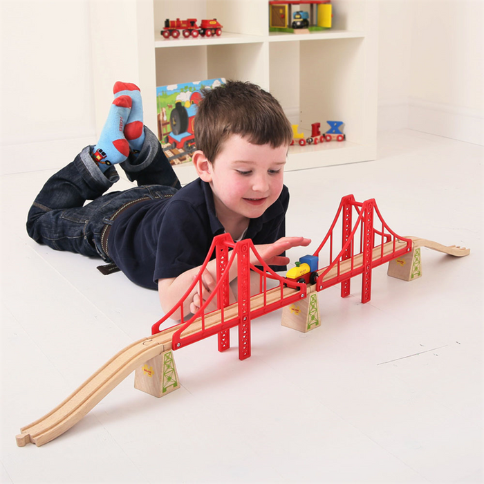 Most wiszący, ponad 1 metr długości, BJT136-Bigjigs Rail