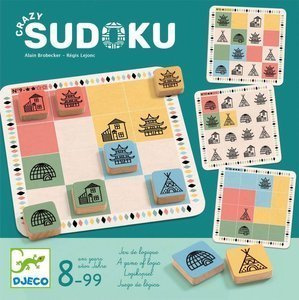 Gra logiczna Szalone Sudoku DJ08488-Djeco