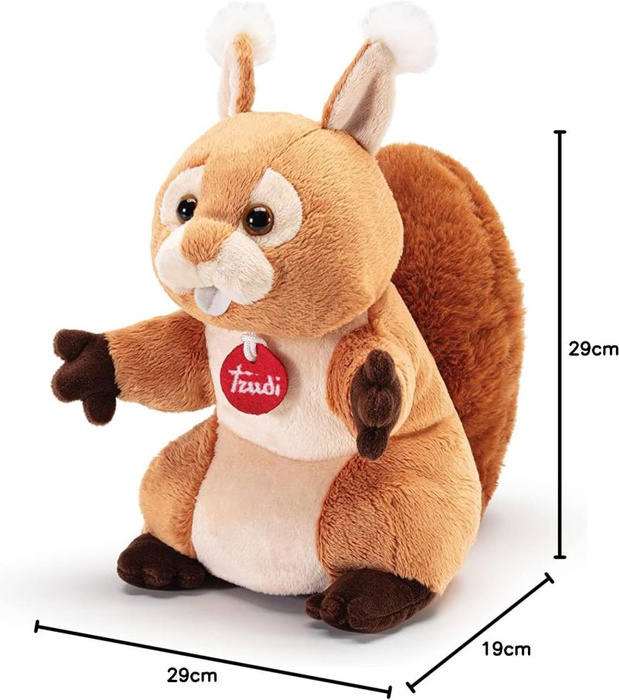 Pacynka pluszak na rękę Wiewiórka Trudi 29625 zabawa w teatrzyk