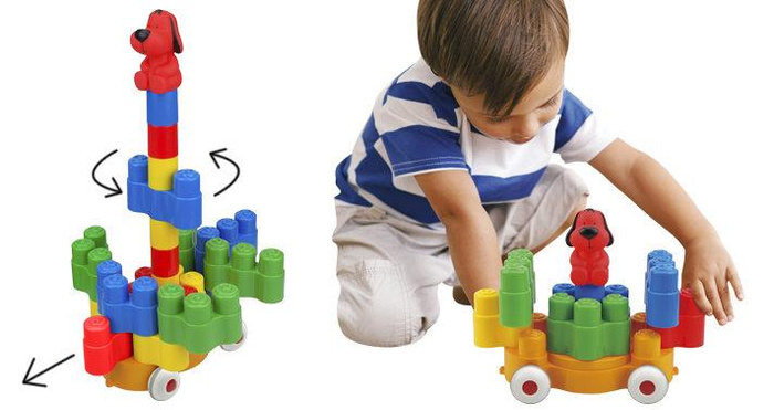 Kolorowe klocki Popoblocs K's Kids