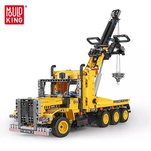 Klocki konstrukcyjne Mould King 17011 Holownik ciężarowy zabawka budowlana 1277 elementów