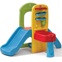 Centrum Aktywności STEP2 841999 Zjeżdżalnia dla dzieci Labirynt i basenik dla piłeczek