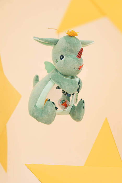 Przytulanka aktywizująca z lusterkiem A kuku Smok Joe Lilliputiens 83552