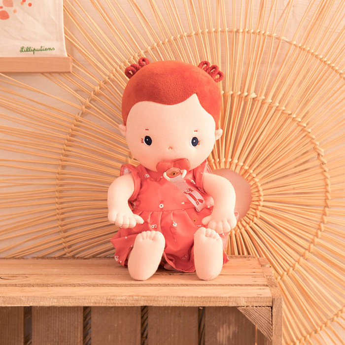 Duża pluszowa lalka dzidziuś Rose 83240-Lilliputiens