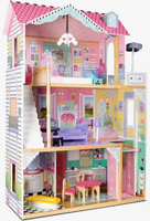 Drewniany domek dla lalek "Anna w apartamencie"