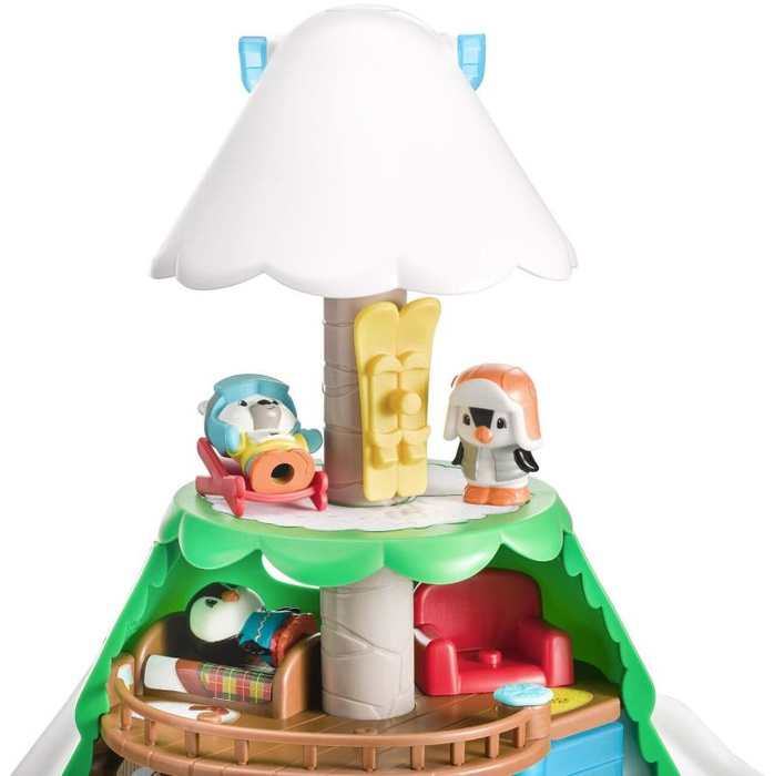 Domek alpejski zimowe drzewo Klorofil 700214 świąteczny klimat