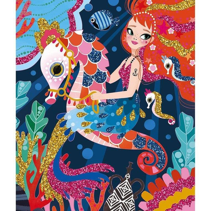 Multi - zestaw kreatywny 11 dekoracji Tukan 7+, Janod J07888