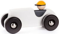 Retro LR - drewniany samochód, 47210-Bajo - samochody zabawki