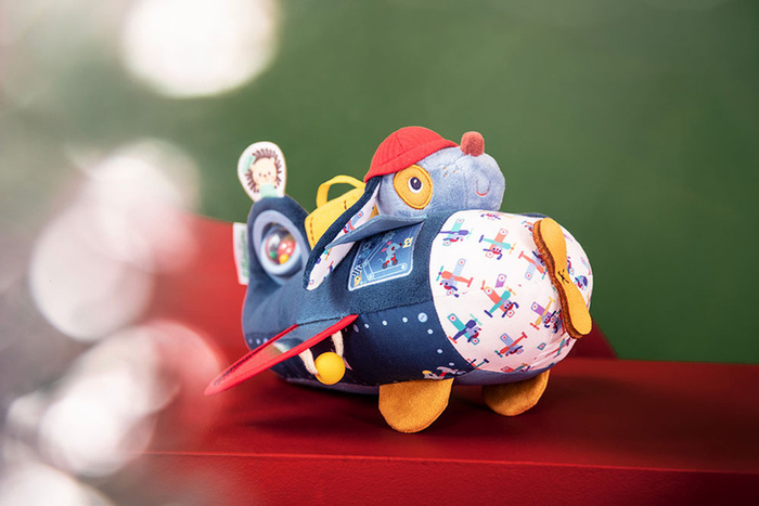 Przytulanka piesek z koszyczkiem i akcesoriami Piesek Jules Lilliputiens 83547