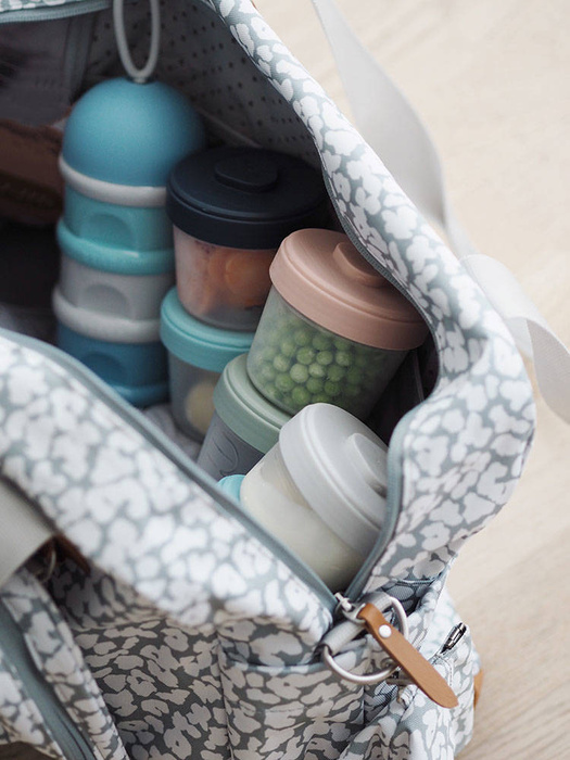 Zestaw słoiczków do porcjowania i przechowywania jedzenia Clip 6 szt 2x90ml i 4x150ml Beaba 913497