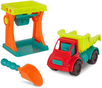 Kolorowy zestaw do przesiewania piasku dla dzieci ciężarówka B.Toys BX2198Z