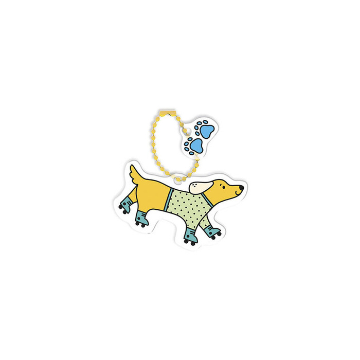 Zestaw kreatywny do tworzenia 10 ozdób z termokurczliwego plastiku Koty i psy Janod J09163