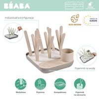 Modułowa suszarka do naczyń butelek i akcesoriów do karmienia Clay/Gazelle Beaba 911752